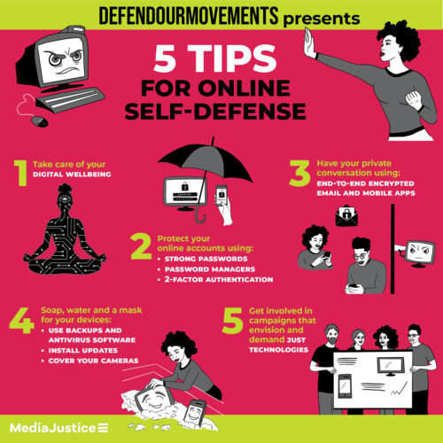 Defend our Movements  5 Tips for Online Self-Defense